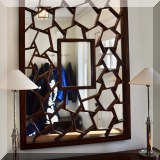 DM01. Contemporary mirror. 48”h x 34”w 